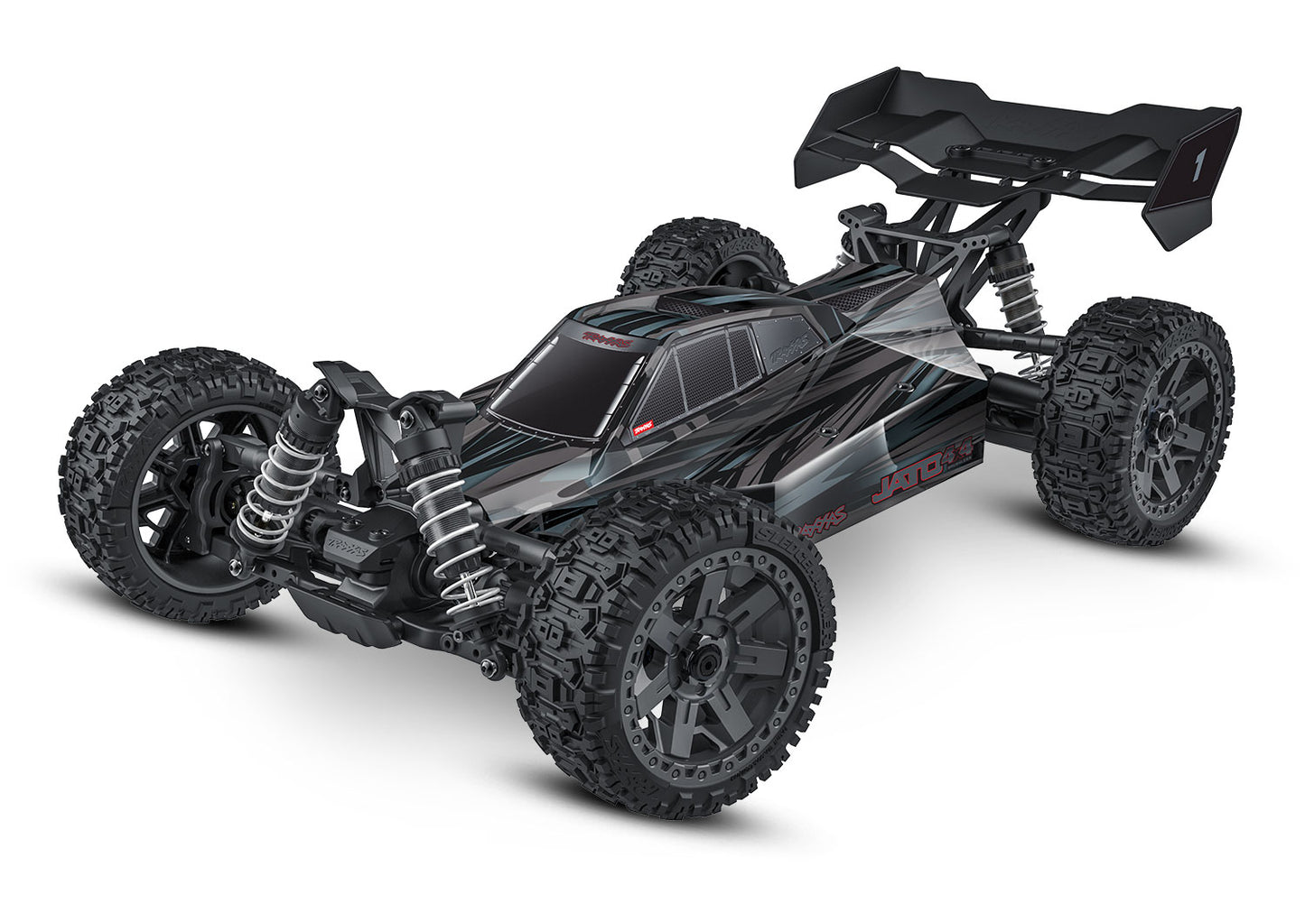 Traxxas Jato 4x4 Brushless BL-2S with clipless body