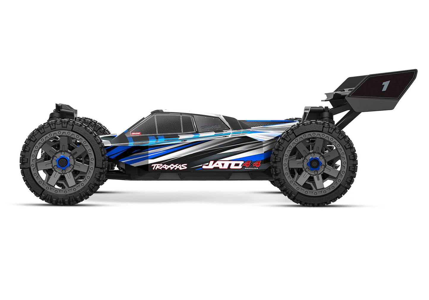 Traxxas Jato 4x4 Brushless BL-2S with clipless body