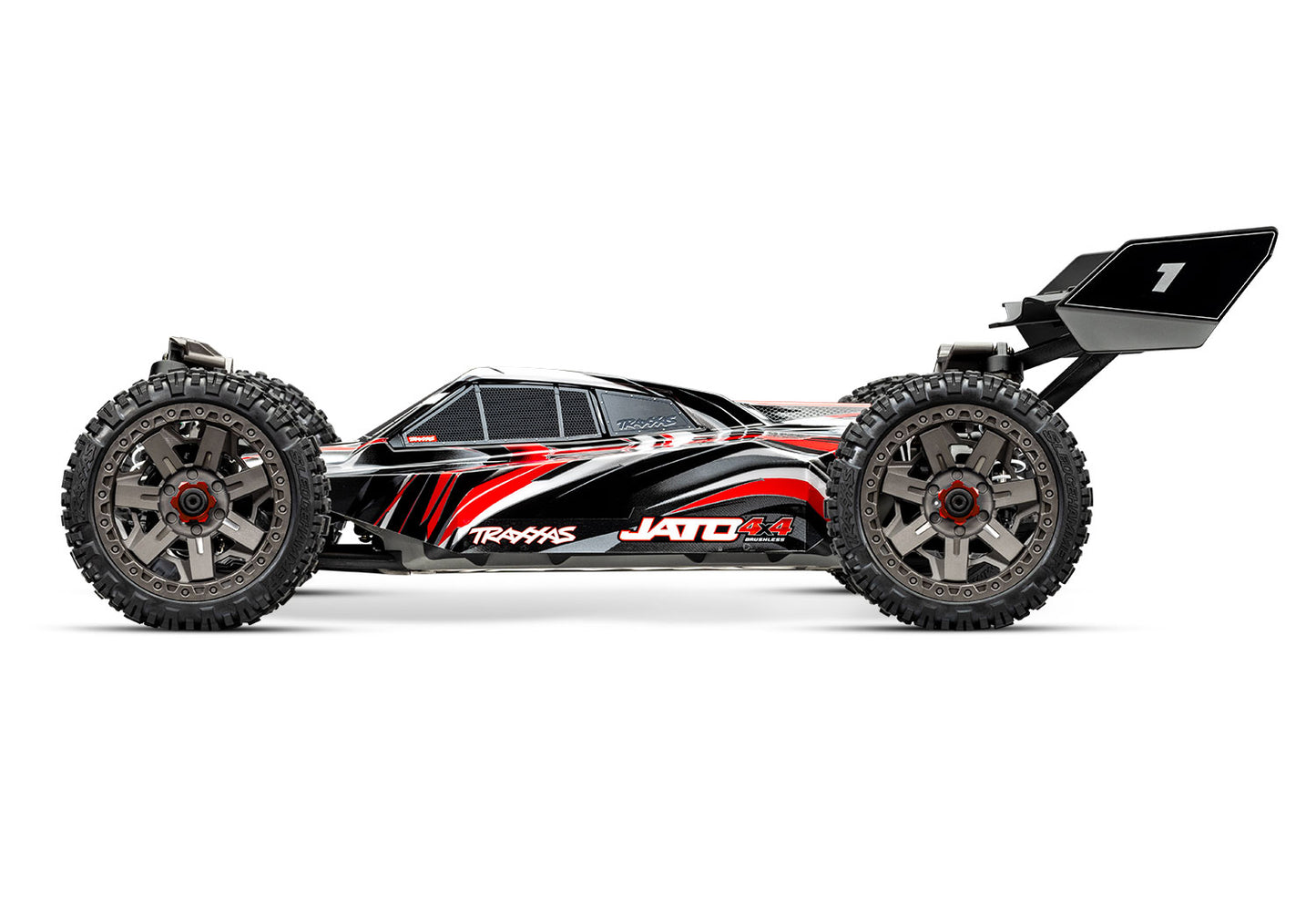 Traxxas Jato 4x4 Brushless BL-2S with clipless body