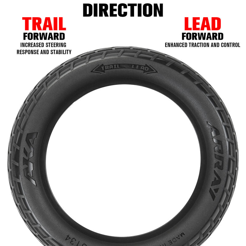 1/10 Array Rear 2.2" Dirt Oval Tires (2)