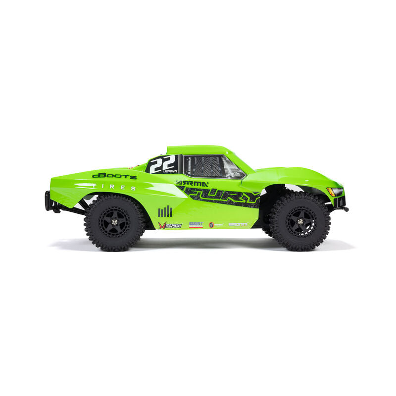 1/10 FURY MEGA 550 2WD Short Course Truck RTR, Green