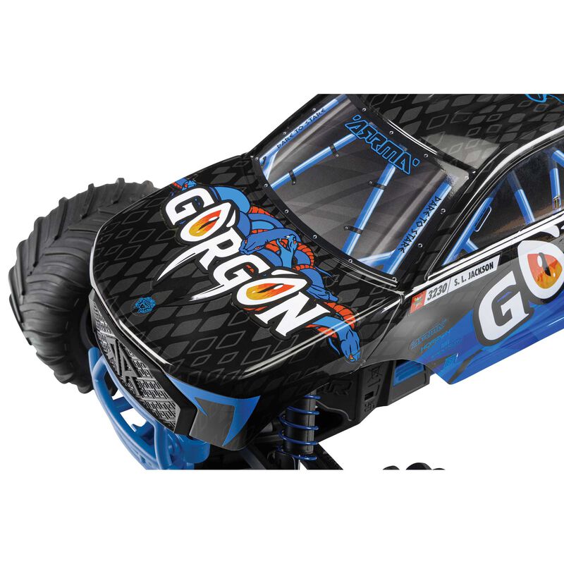 1/10 GORGON 4X2 MEGA 550 Brushed Monster Truck RTR