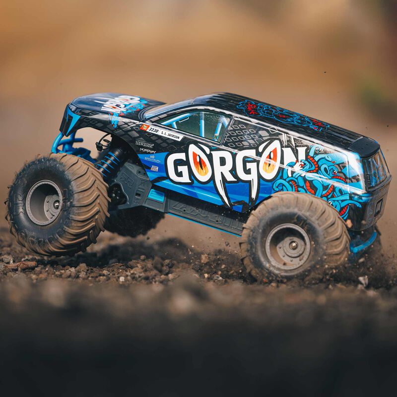 1/10 GORGON 4X2 MEGA 550 Brushed Monster Truck RTR