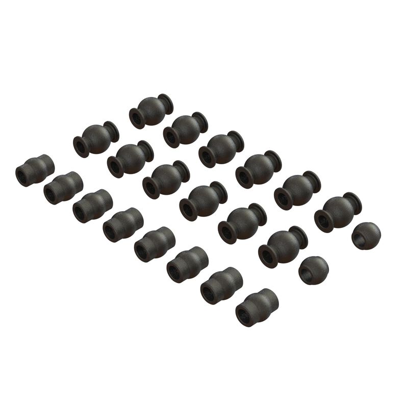 Steel Pivot Ball Set - 12x7mm 10x6mm