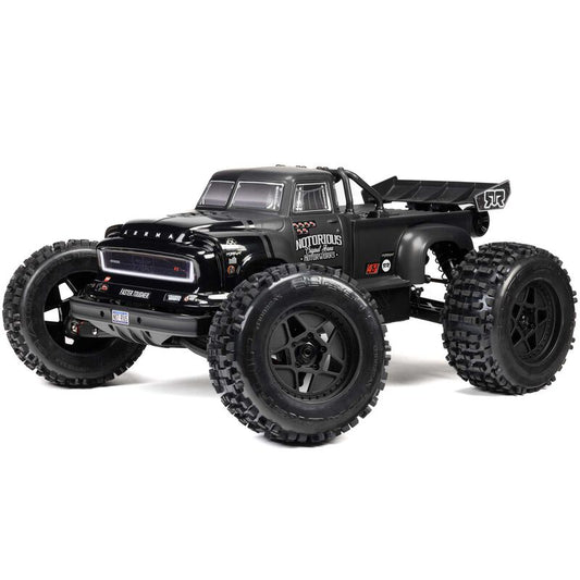 1/8 NOTORIOUS 6S V6 4X4 BLX Brushless Stunt Truck RTR, Blue