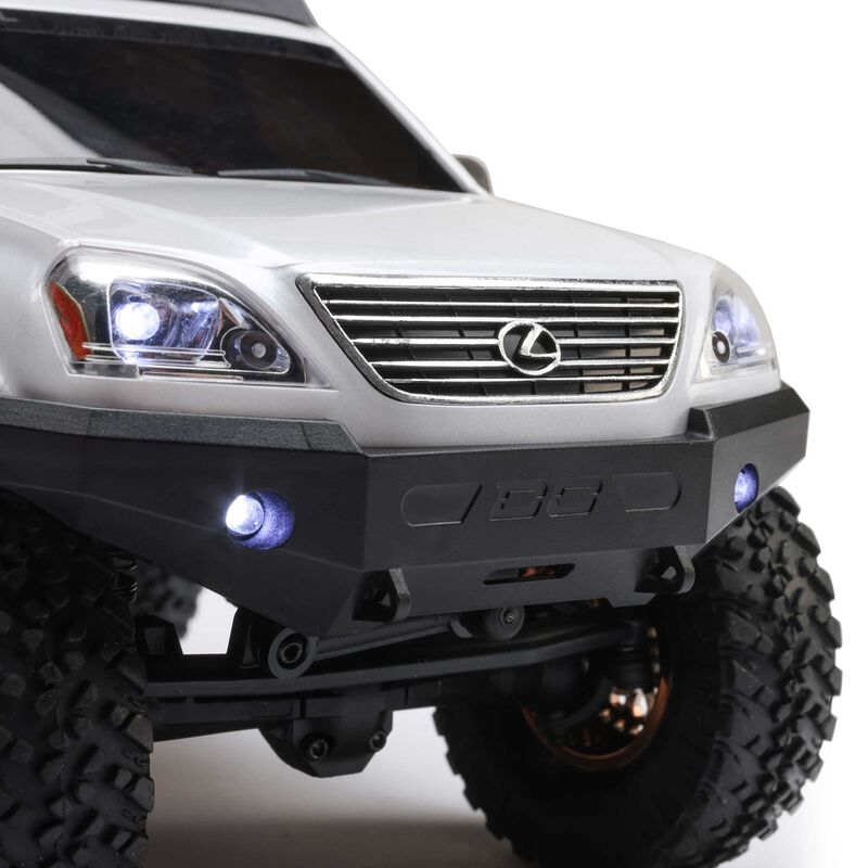 1/24 SCX24 Lexus GX 470 4X4 Rock Crawler RTR, White