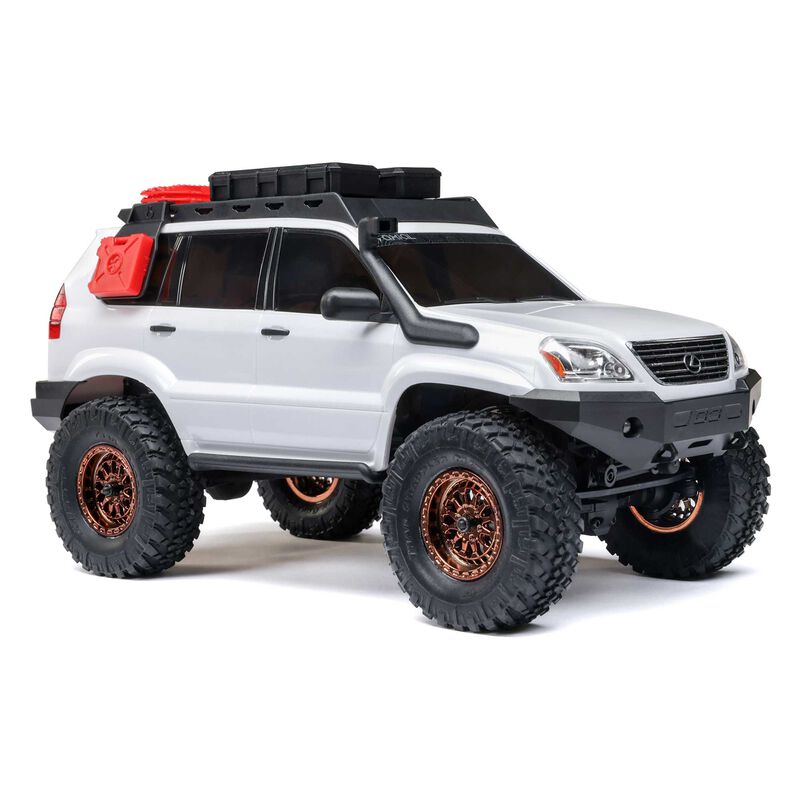 1/24 SCX24 Lexus GX 470 4X4 Rock Crawler RTR, White