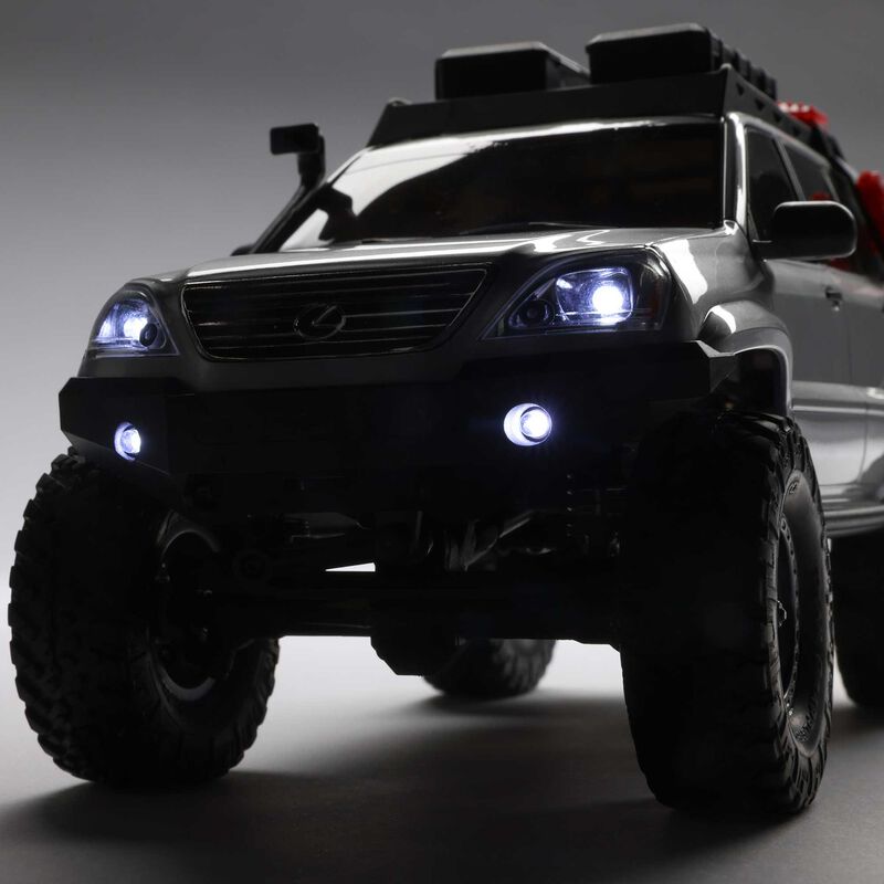 1/24 SCX24 Lexus GX 470 4X4 Rock Crawler RTR, White