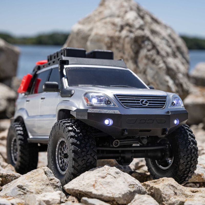 1/24 SCX24 Lexus GX 470 4X4 Rock Crawler RTR, White