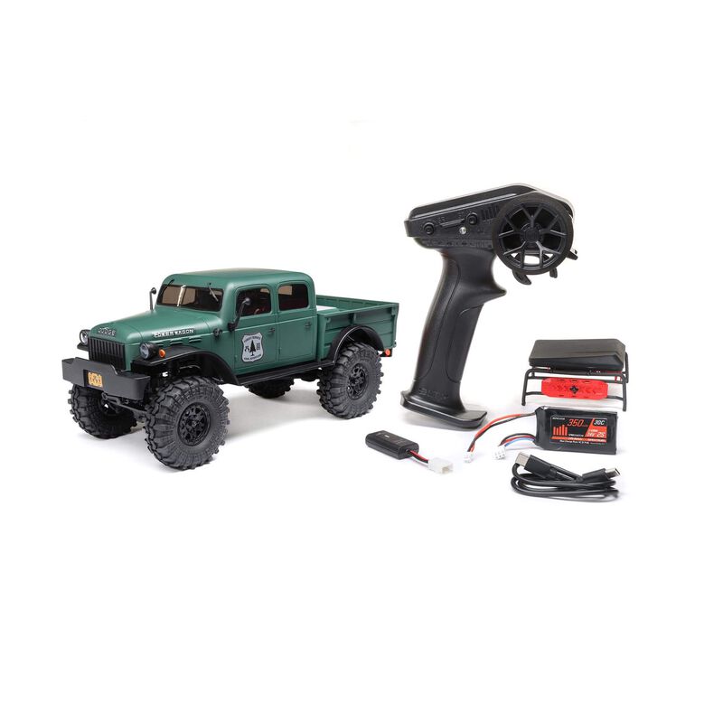 SCX24 40's 4 Door Dodge Power Wagon 1/24 4WD-RTR