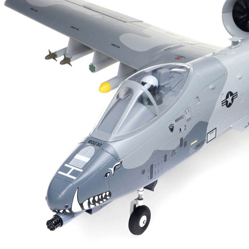 A-10 Thunderbolt II Twin 64mm EDF BNF Basic with AS3X and SAFE Select