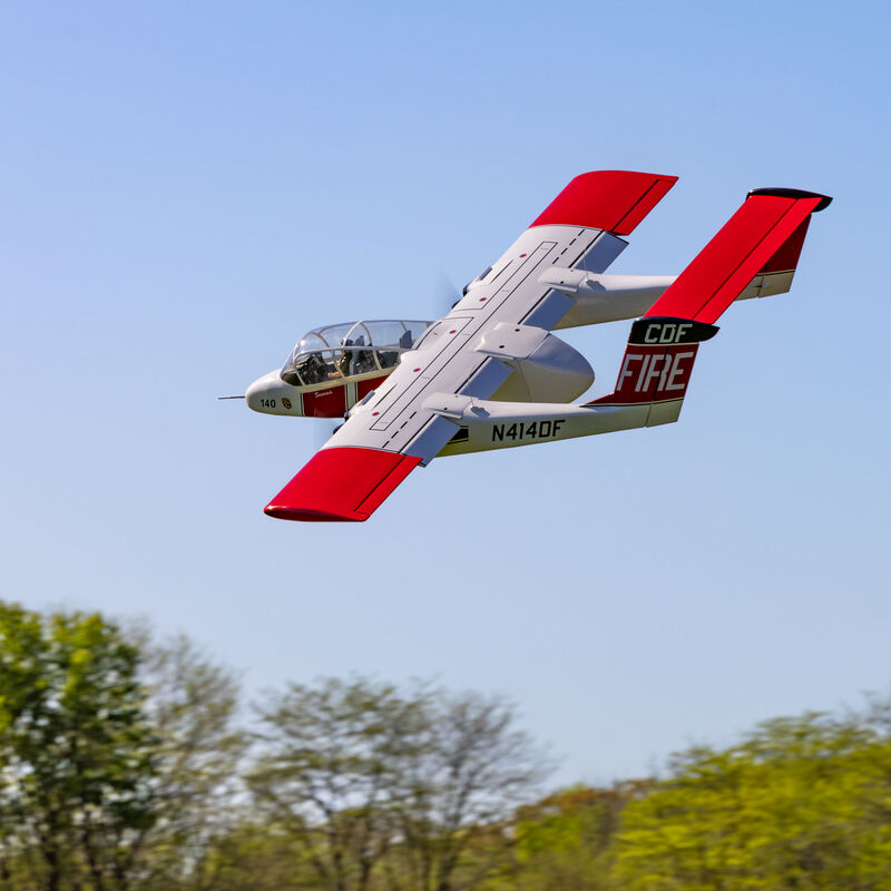 OV-10 Bronco 20cc ARF with Landing Gear Set, Spektrum Avian Motors, ESCs and Spektrum Servos Combo