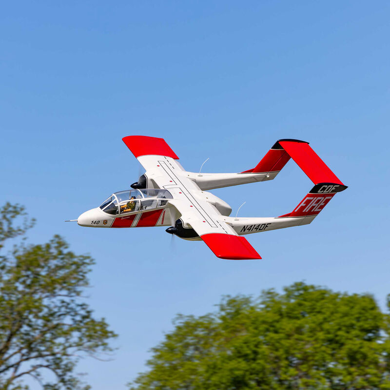 OV-10 Bronco 20cc ARF with Landing Gear Set, Spektrum Avian Motors, ESCs and Spektrum Servos Combo