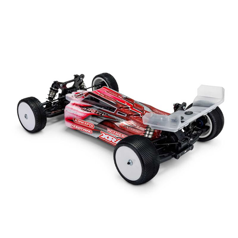 1/10 F2 2024 XRAY XB4 Polycarbonate Body w/ Carpet, Turf, & Dirt Wing