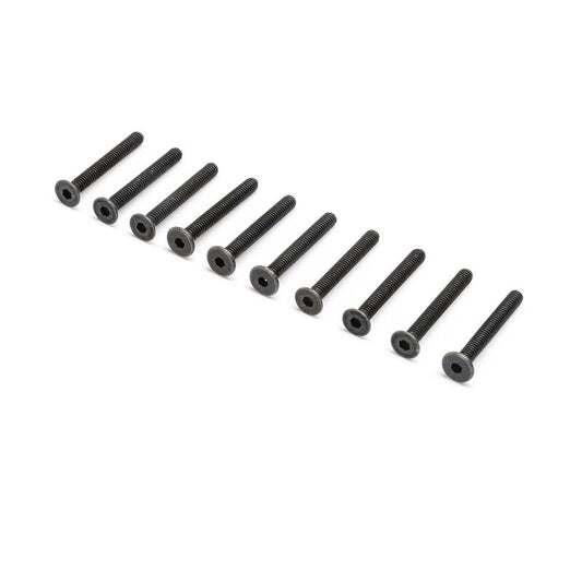 Flat Head Screws M2.5 x 20mm (10)