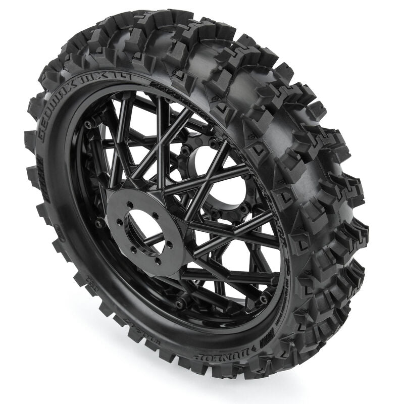 1/4 Dunlop Geomax MX14 V2 Bead CR4 Rear Tire MTD Black Bullyspoke: MX