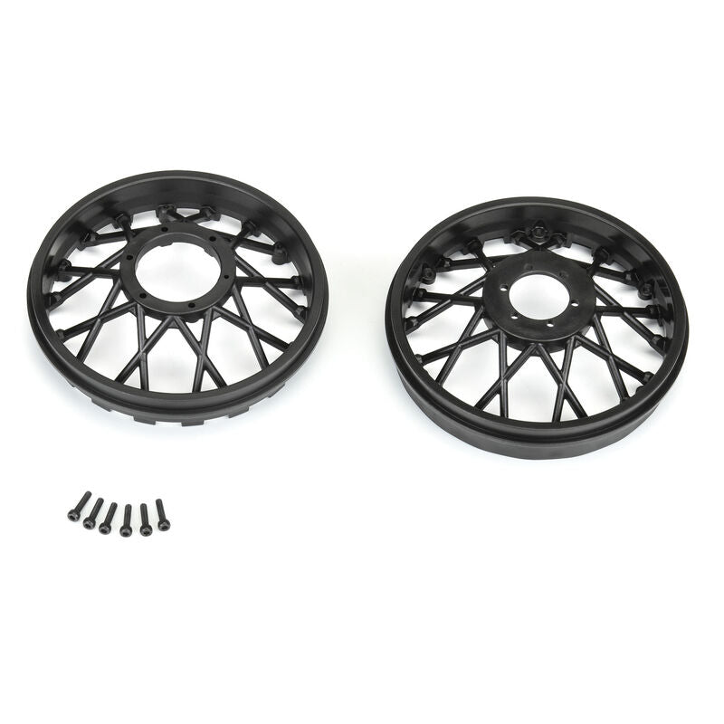 1/4 Supermoto Rear Wheel Black: Promoto-MX