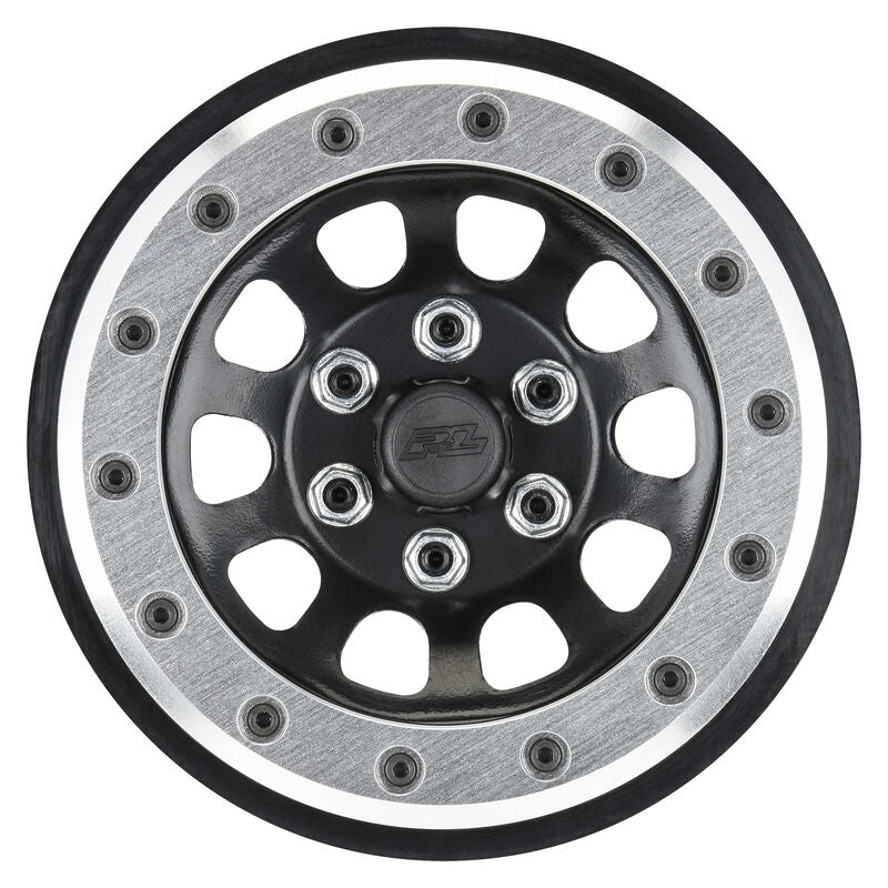 1/6 Steelies Stamped Steel 2.9" Dual Offset SCX6 Wheels