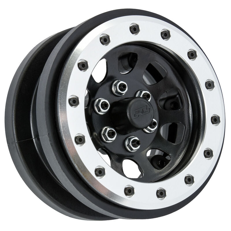 1/6 Steelies Stamped Steel 2.9" Dual Offset SCX6 Wheels