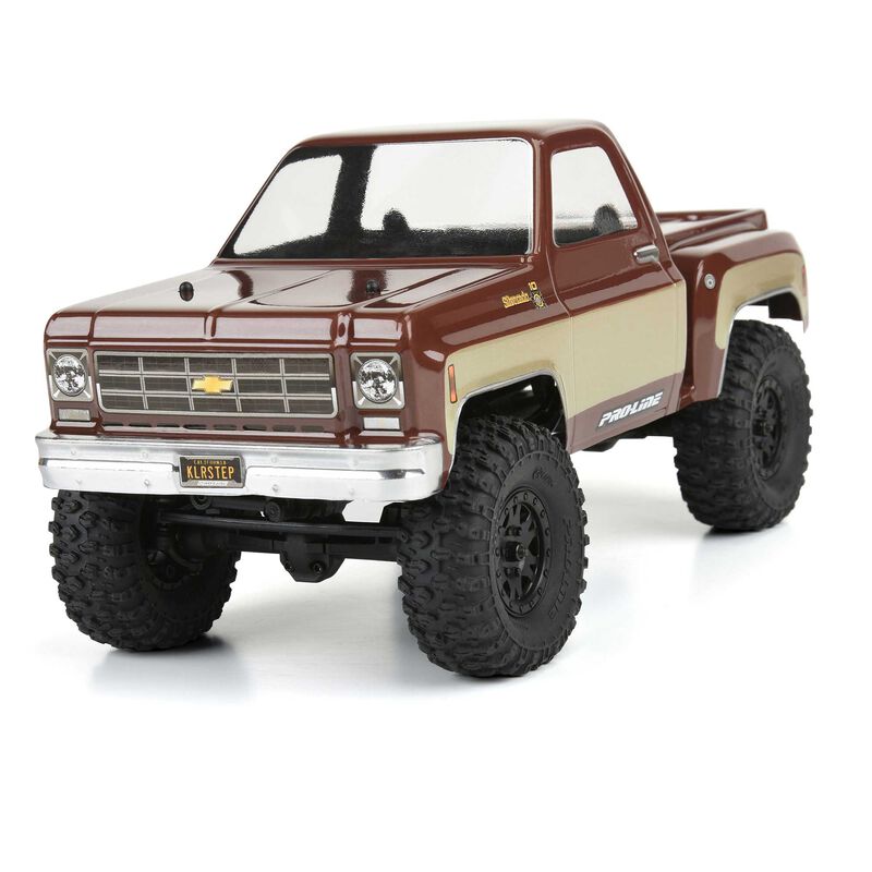 1/24 1978 Chevy K-10 Clear Body: SCX24