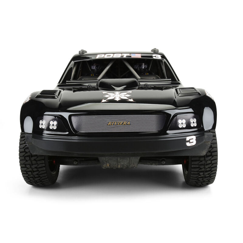 Pre-Cut 1997 Ford F-150 Trophy Truck “Riviera Edition” Tough Color (Black) Body for ARRMA Mojave 6S