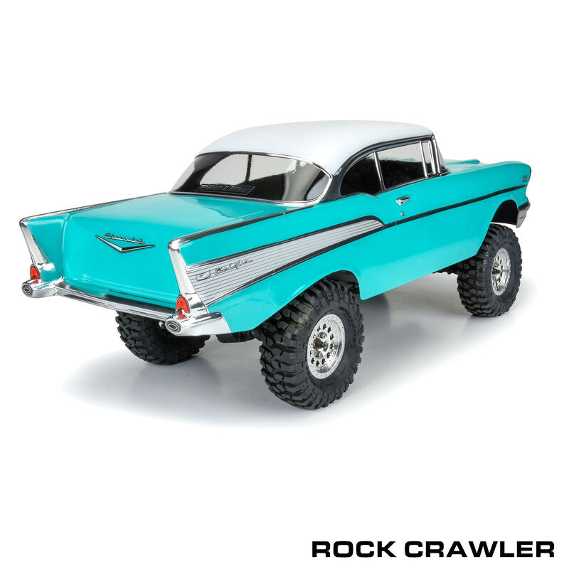 1/8 1957 Chevy Bel Air "Avenger" Clear Body: LMT, Crawler & 1/8 MT