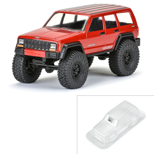 1/24 2001 Jeep Cherokee Clear Body: SCX24