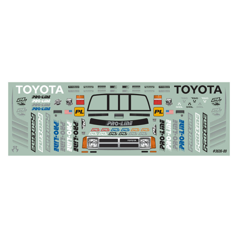 1985 Toyota HiLux SR5 Clear Body: SCX24