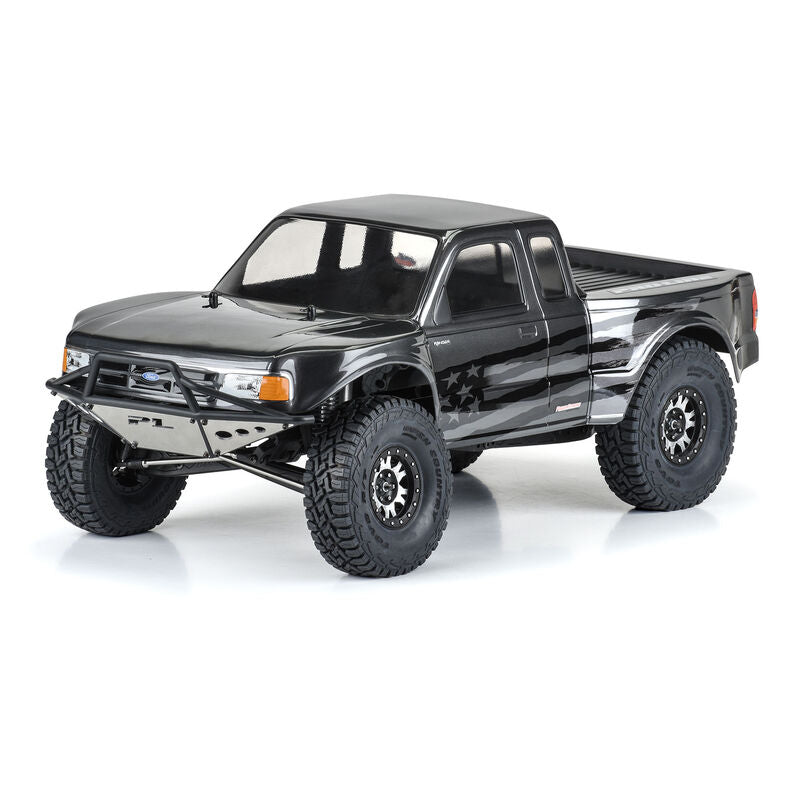 1/10 1993 Ford Ranger Pre-Runner Clear Body 12.3" WB Crawler