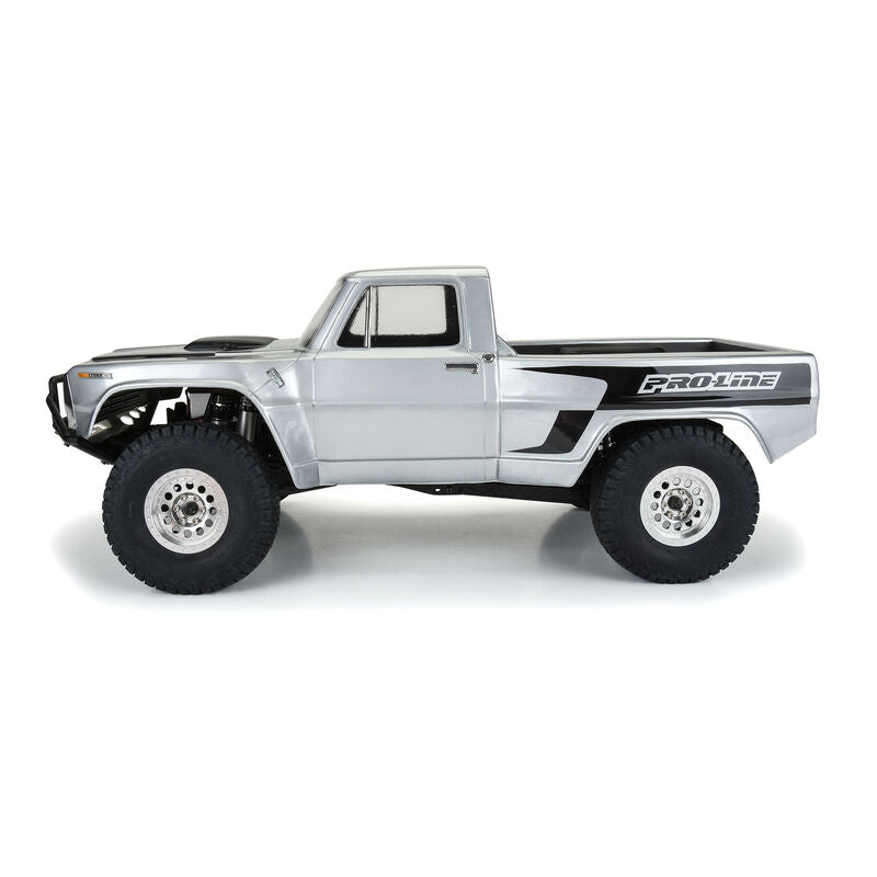 1/10 1967 Ford F-100 Pre-Runner Clear Body 12.3" WB Crawler