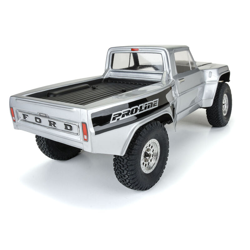 1/10 1967 Ford F-100 Pre-Runner Clear Body 12.3" WB Crawler