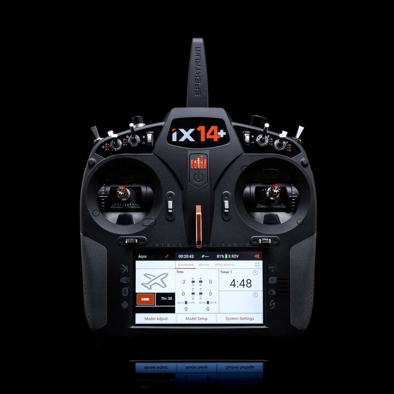 iX14+ 20-Channel DSMX Transmitter Only