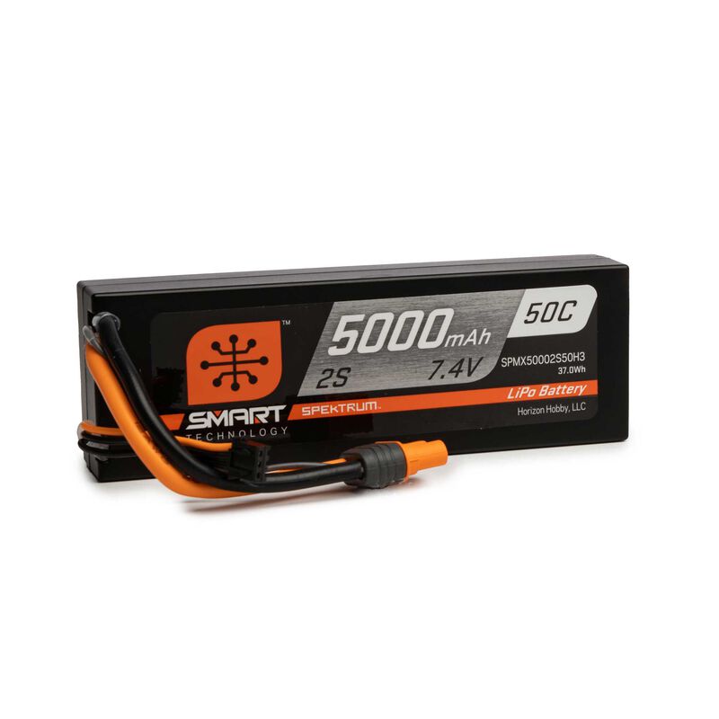 Smart Powerstage Surface Bundle: 5000mAh 2S 50C LiPo Battery (IC3) / 100W S100 Charger