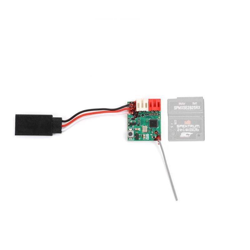 10A 2-in-1 Brushed ESC / SLT Receiver: Micro-B