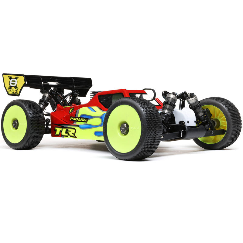 1/8 8IGHT-X/E 2.0 Combo 4X4 Nitro/Electric Race Buggy Kit