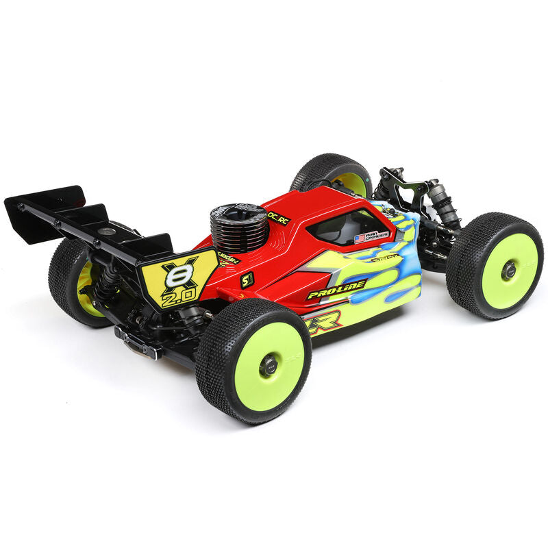 1/8 8IGHT-X/E 2.0 Combo 4X4 Nitro/Electric Race Buggy Kit