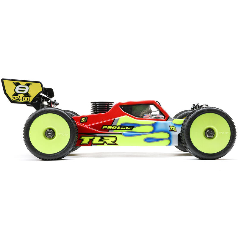 1/8 8IGHT-X/E 2.0 Combo 4X4 Nitro/Electric Race Buggy Kit