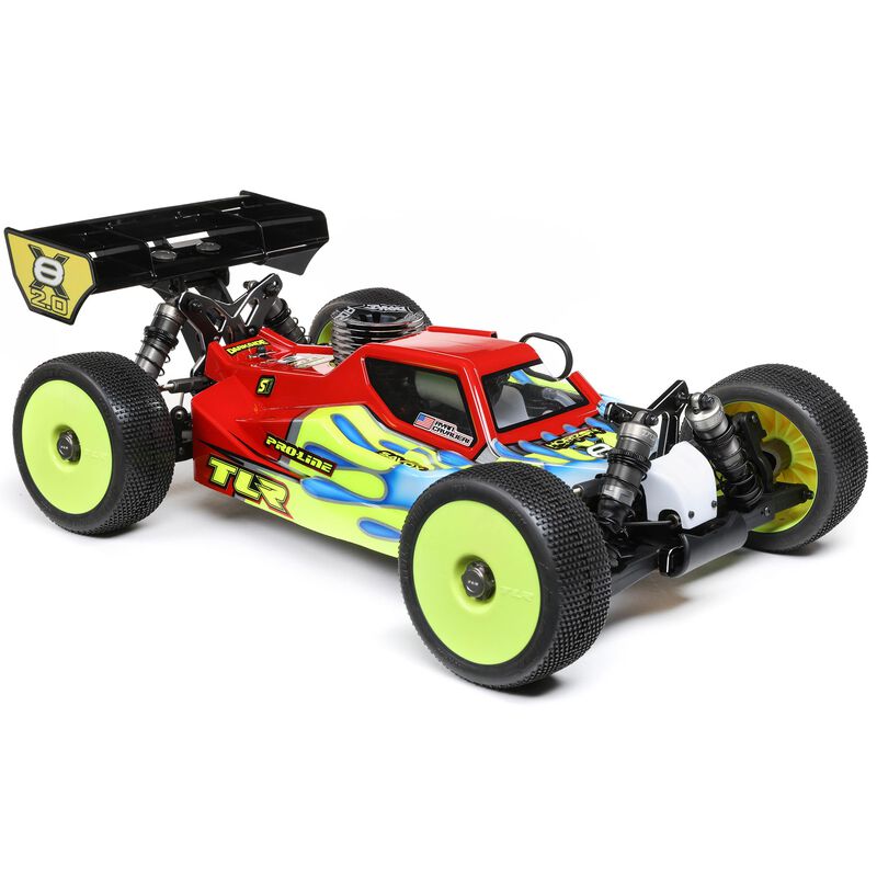 1/8 8IGHT-X/E 2.0 Combo 4X4 Nitro/Electric Race Buggy Kit