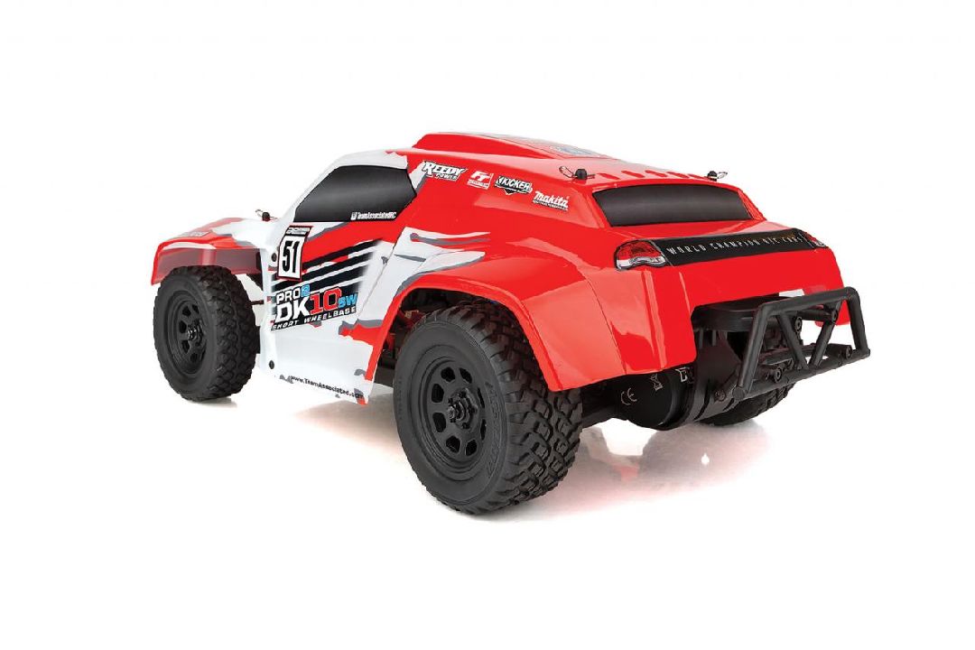 Team Associated Pro2 DK10SW Dakar Buggy RTR, LiPo Combo Red/Wht