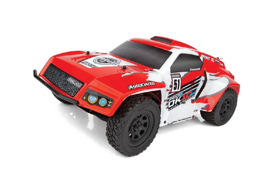 Team Associated Pro2 DK10SW Dakar Buggy RTR, LiPo Combo Red/Wht