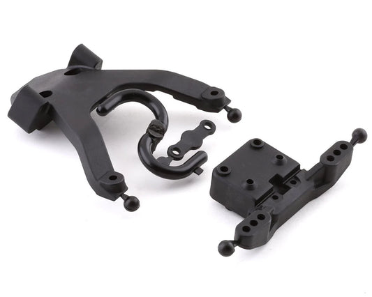 Team Associated RC10B6.3 Front Top Plate & Ballstud Mount