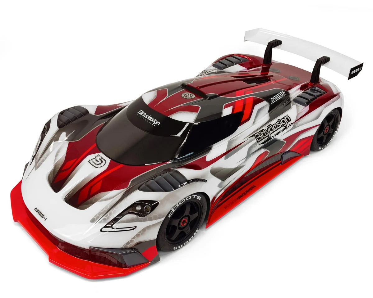 Bittydesign ARES-1 1/7 Supercar Body (Clear) (1.5mm) (Arrma InfractionV2/Limitless)