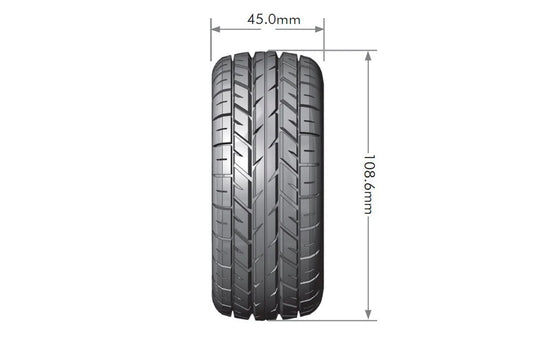 Louise Tires & Wheels 1/10 SC-Rocket Front/Rear Soft Black Hex 12mm (2) Losi Ten-Scte 4x4