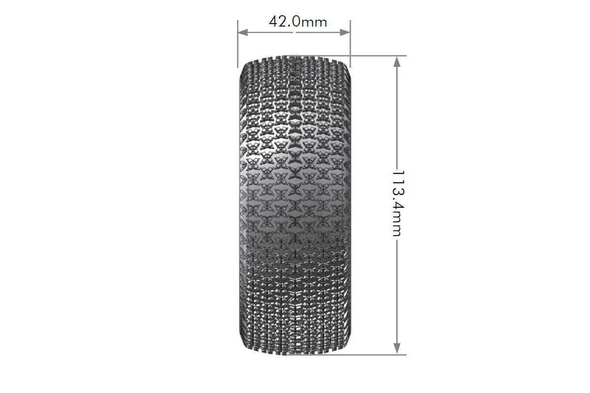 Louise Tires & Wheels 1/8 B-MAGLEV Soft White 17mm (2)