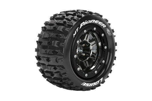 Louise Tires & Wheels MT-PIONEER Maxx Soft Black Chrome Belted (MFT) (2)