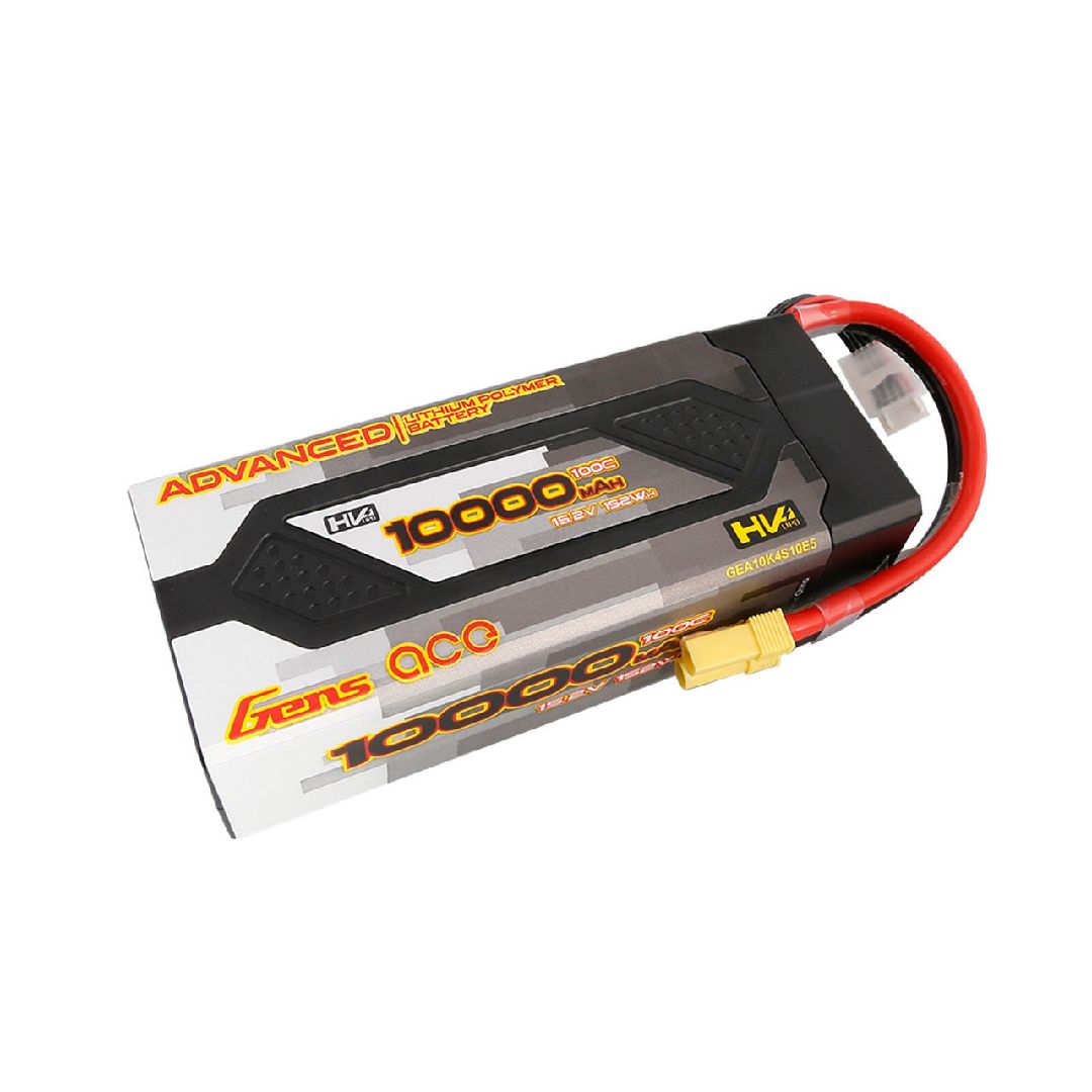 Gens Ace G-Tech Advanced 10000mAh 15.2V 100C 4S2P LiPo EC5 HC