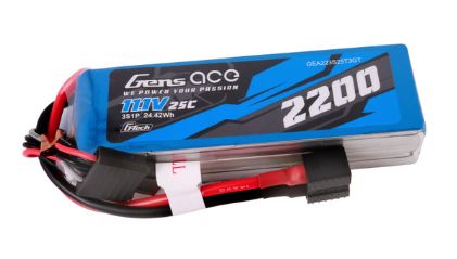 Gens Ace G-Tech 2200mAh 3S 11.1V 25C Lipo With Deans Plug