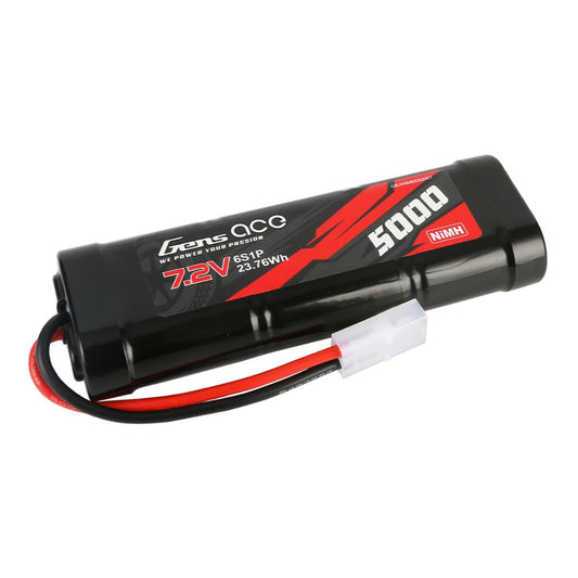 Gens Ace 5000mAh 6 Cell 7.2V Nimh Tamiya Plug Soft Case