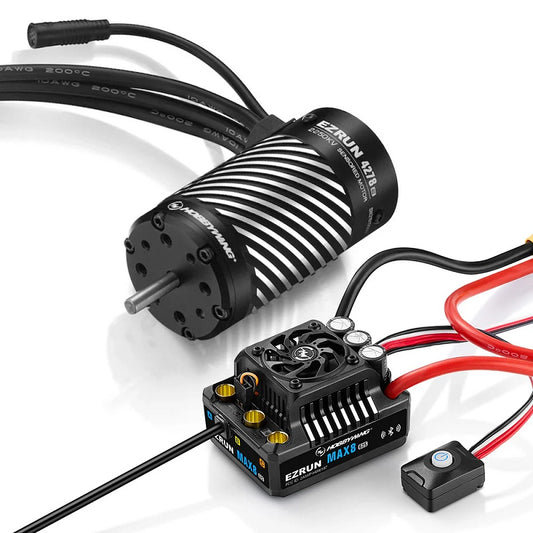 Ezrun MAX8 G2S ESC & 4278SD 2250KV G2 Motor Combo - Bluetooth