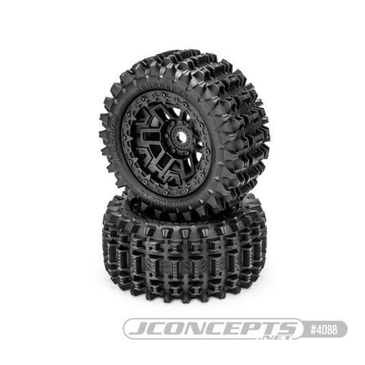 JConcepts Magma - pre-mounted on #3450B wheels (2)